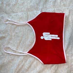 Halter top. NOT A TANK TOP
